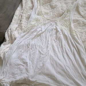 White tank top